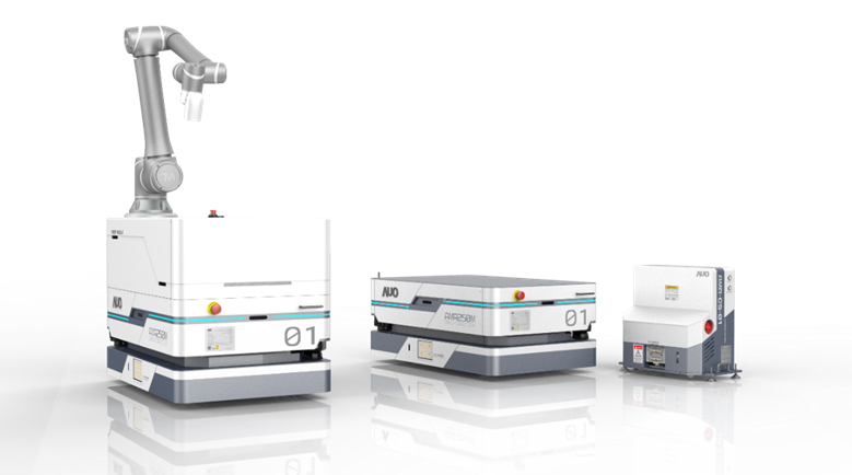 asiagame數位開發的自主式移動機器人（AMR250M），搭配全向輪並結合AI演算法、2D LiDAR、3D攝影機等技術，協助客戶實現產線全自動化